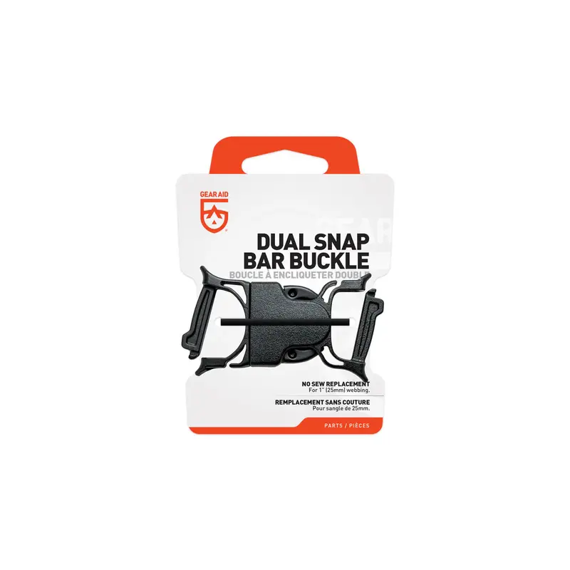 1-Inch Dual-Snap Bar Replacement Buckle