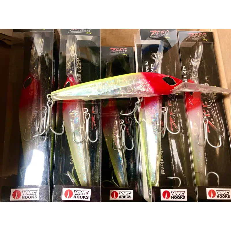 10-Piece Z-EEG Deep-Diving Hard-Bodied Tuna Lures for Offshore Angling