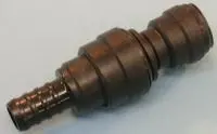 12mm to 1/2 Inch Push-Fit Straight Adaptor – Compression Fitting Connector
