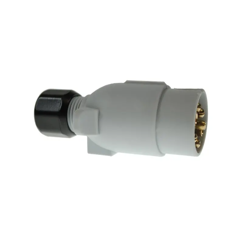12S Grey Plastic Electrical Plug – IP67 Rated