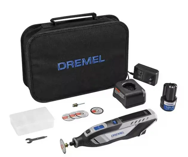 12V Brushless Lithium-Ion Rotary Tool Kit with Variable Speed Control