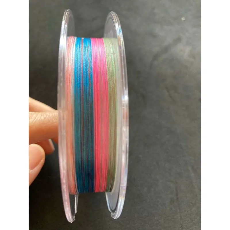 150-Meter Spool of 6-LB Dyneema Braided Fishing Line – Five-Color Marked