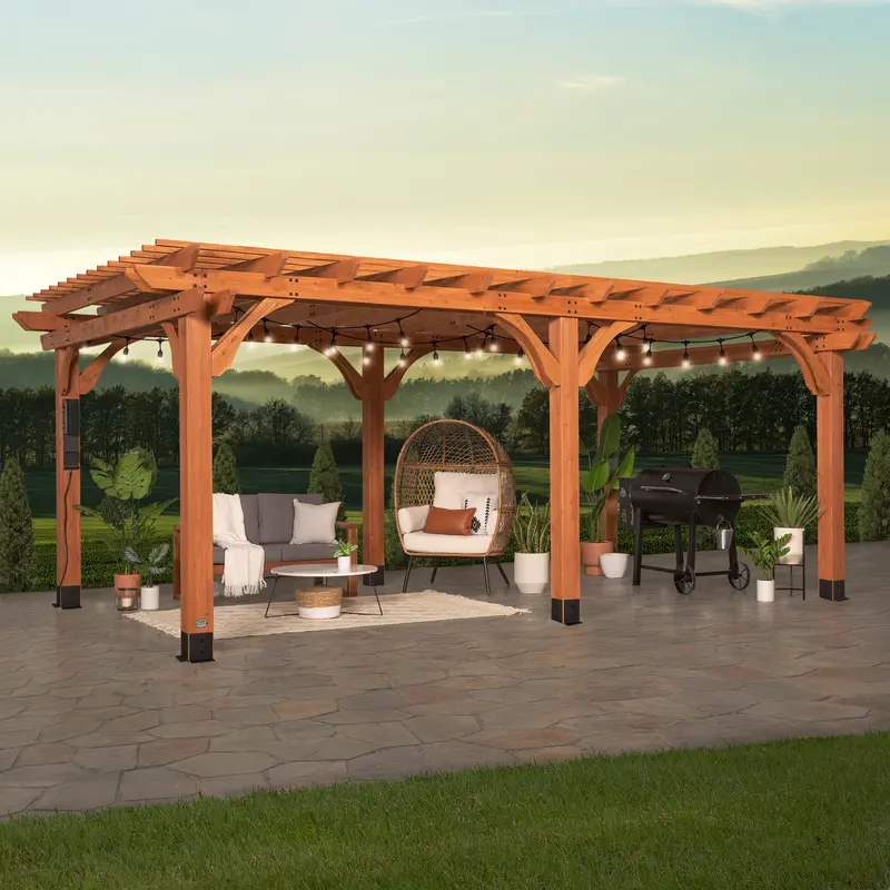 20×12 Beaumont Large-Scale Pergola for Patios and Decks
