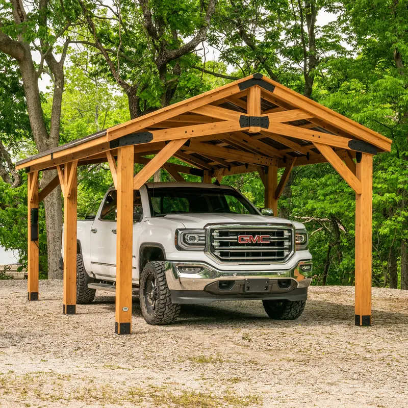 20×12 Norwood Heavy-Duty Carport or Multi-Use Gazebo