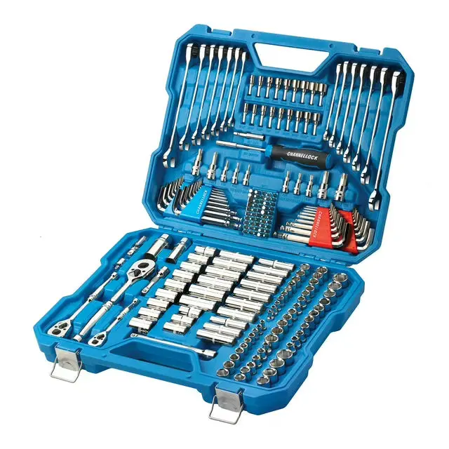 225-Piece Professional Mechanic’s Tool Set – Full-Range Socket & Wrench Collection