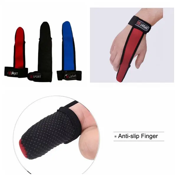 3-Piece Surf Casting One-Finger Non-Slip Fishing Gloves for Carp & Shore Angling