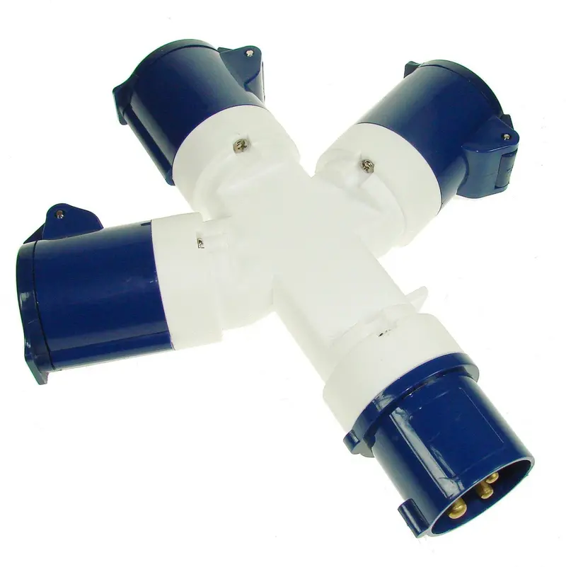 3-Way Mains Power Hook-Up Adaptor
