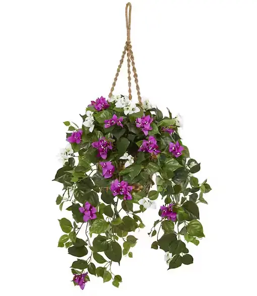 30-Inch Mixed Bougainvillea Artificial Plant for Indoor Use