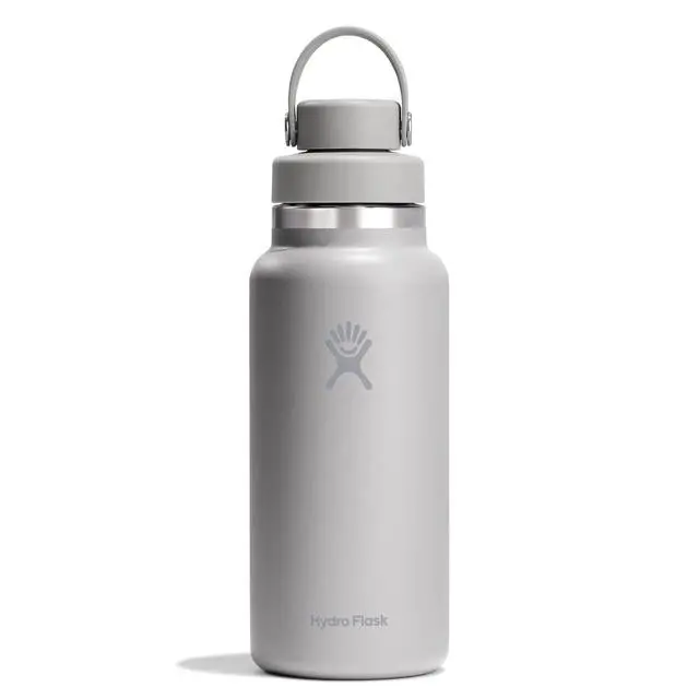 32 oz Wide-Mouth Insulated Bottle with Flex Chug Cap – Tonal Birch Finish