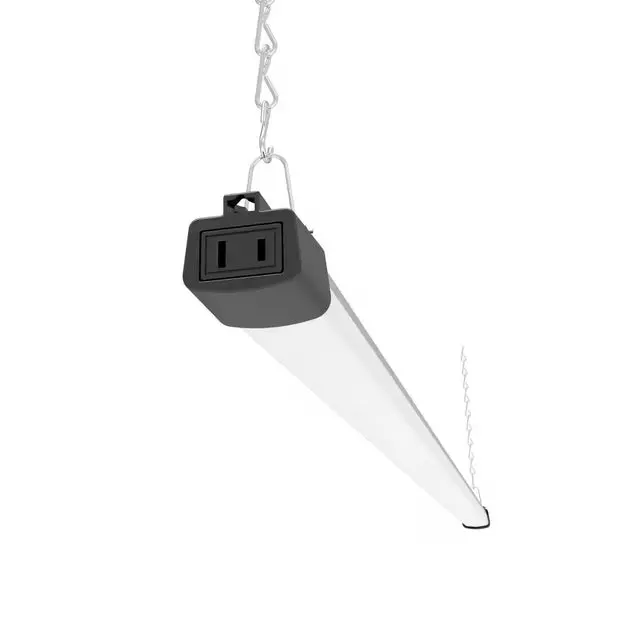4-Foot Slim LED Shop Light – 40W Inline Switch Design