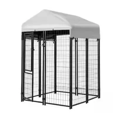 4′ x 4′ x 6′ Welded Wire Dog Kennel Kit – Secure Outdoor Enclosure