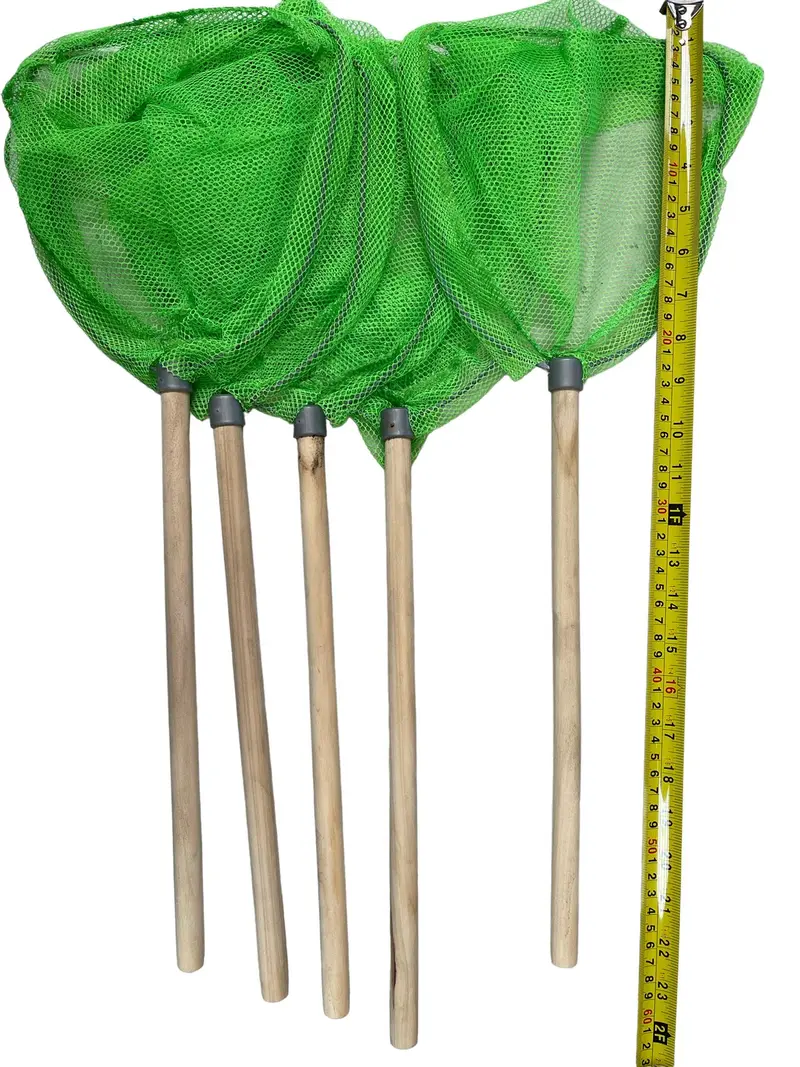 5-Pack Masterpro Compact Green Landing Net for Small Game Fish