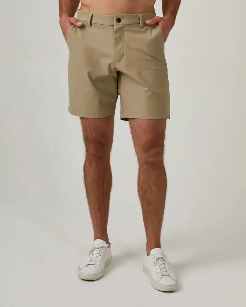 7Diamonds Infinity 7-Inch Chino Shorts – Men’s Smart-Casual Summer Bottoms