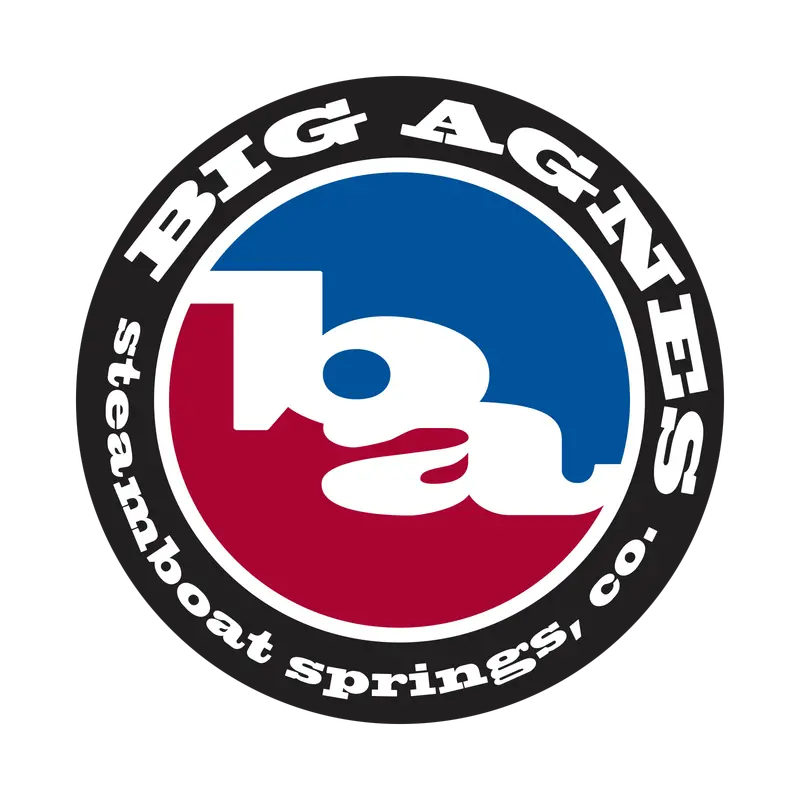 9-Inch Big Agnes Branded Vinyl Sticker