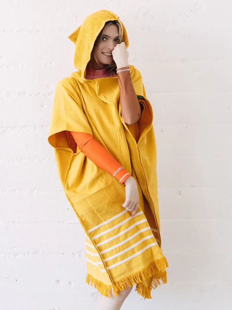 Adult Mustard Yellow Quick-Dry Changing Towel