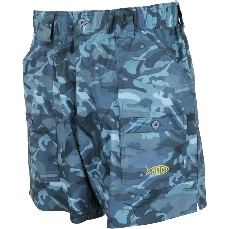 Aftco Men’s Camouflage Fishing Cargo Shorts