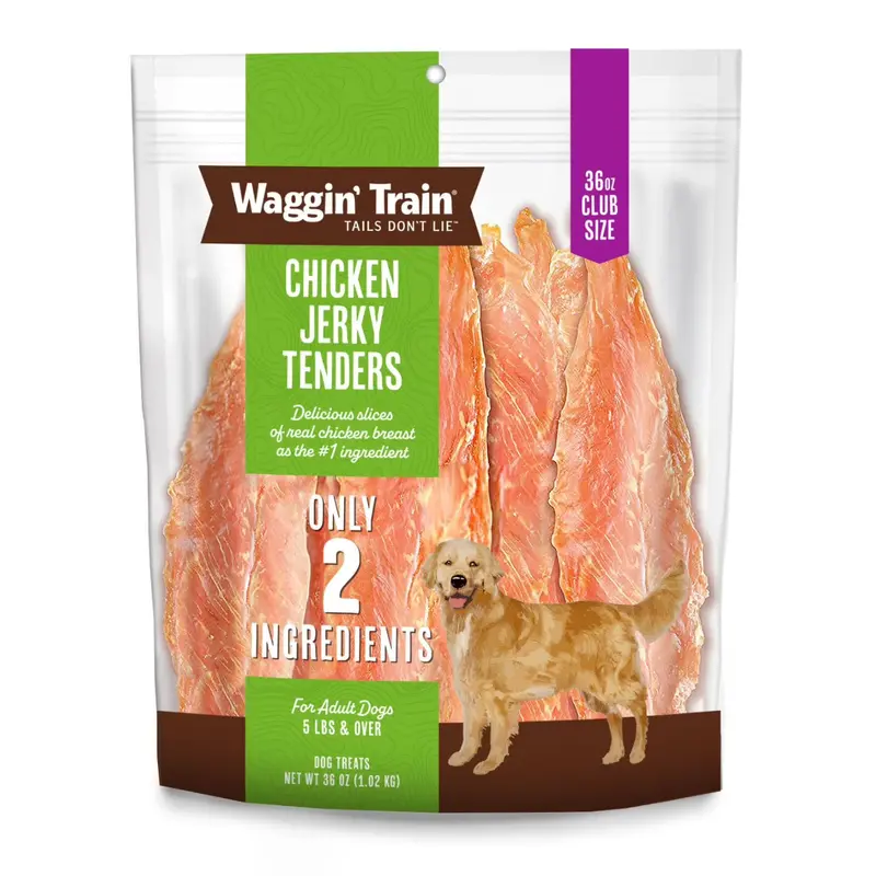 All-Natural Chicken Jerky Dog Treats – 36 oz Bag