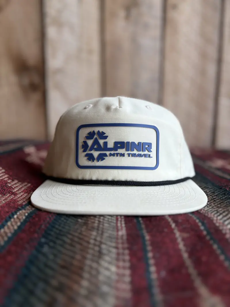 ALPINR Birch-Colored Rope Accent Hat