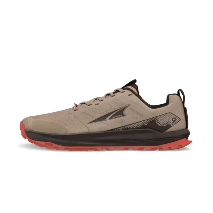 Altra Lone Peak 9 Zero-Drop Trail Running Shoes – Men’s Natural Foot Shape Fit