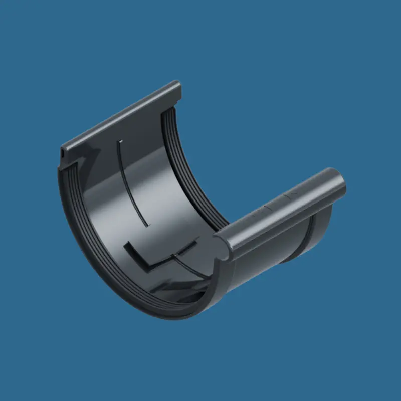 Anthracite Gutter Joiner – Ø25 cm – INES