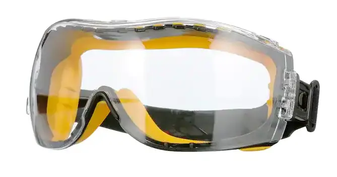 Anti-Fog Concealer-Style Safety Goggles – Clear Lens
