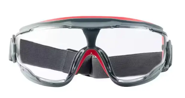 Anti-Fog Safety Goggles with Scotchgard Protective Coating