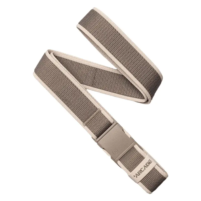Arcade Carto Slim Stretch Belt – Dune Oat Finish