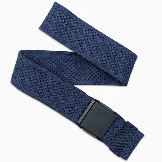 Arcade Momentum Stretch Belt for Men – Navy Fabric Construction