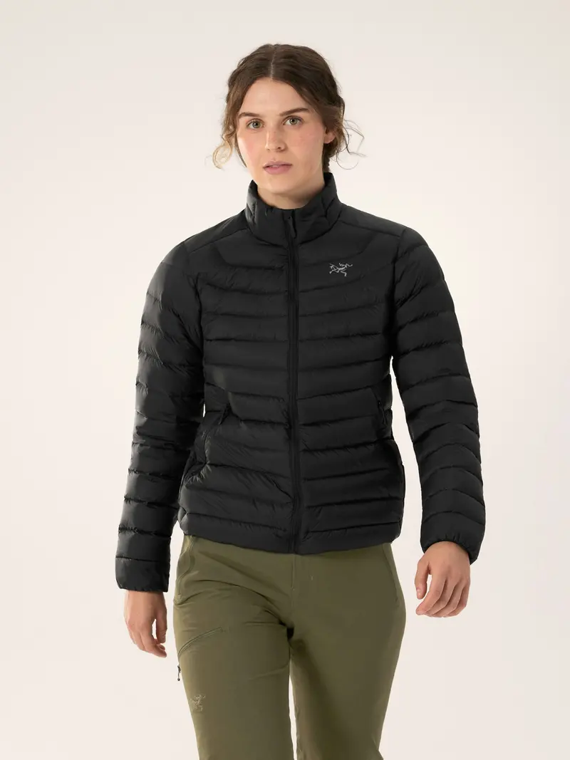 Arc’teryx Cerium Jacket for Women – Black II Premium Down Hoodie