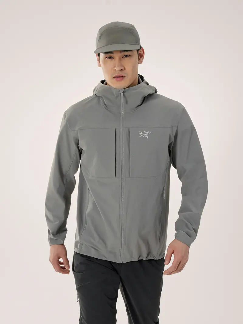 Arc’teryx Gamma Hoody for Men – Void Softshell Outer Layer