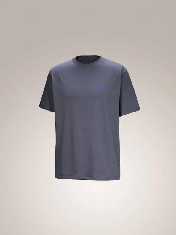 Arc’teryx Kragg SL Cotton Short-Sleeve Shirt for Men – Bird Word Print