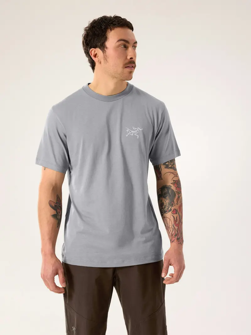 Arc’teryx Kragg SL Cotton Short Sleeve T-Shirt for Men – Breathable Casual Wear