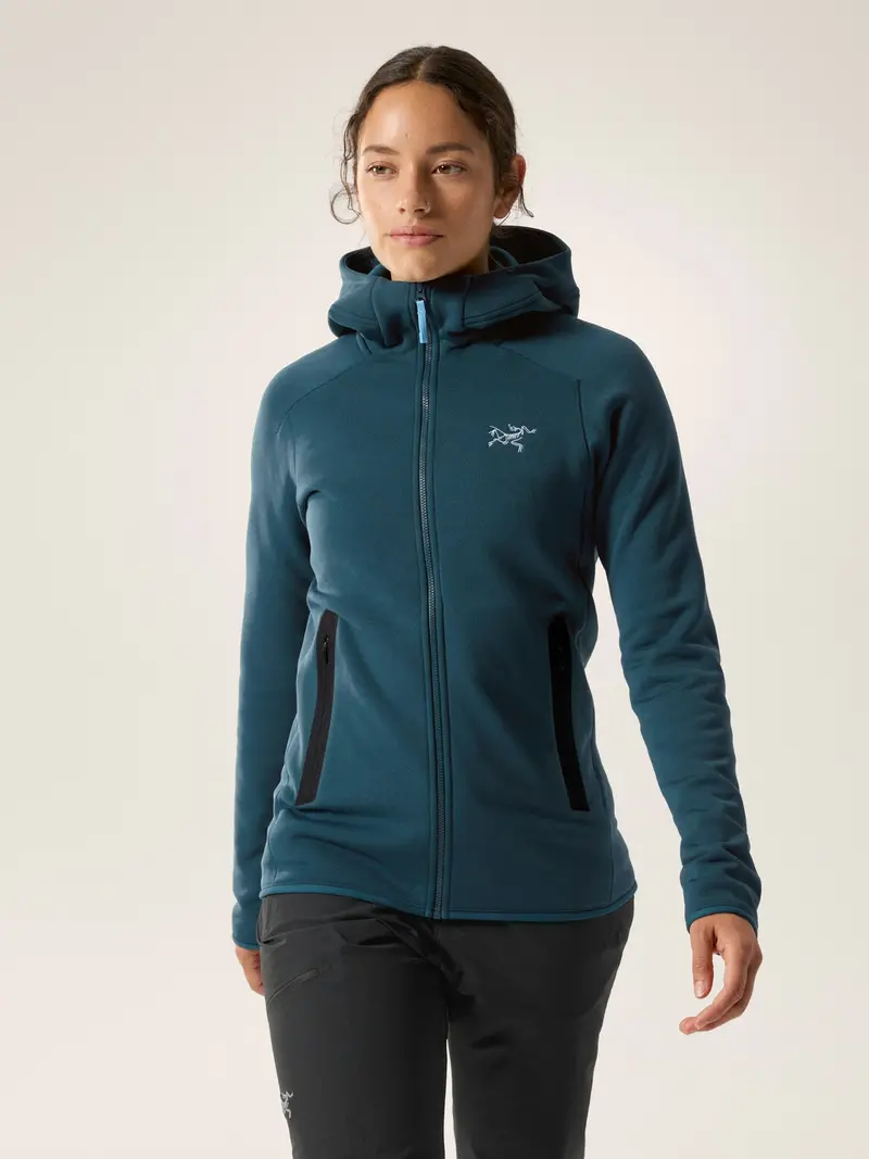 Arc’teryx Kyanite Hoody for Women – Midnight Frost Softshell Design