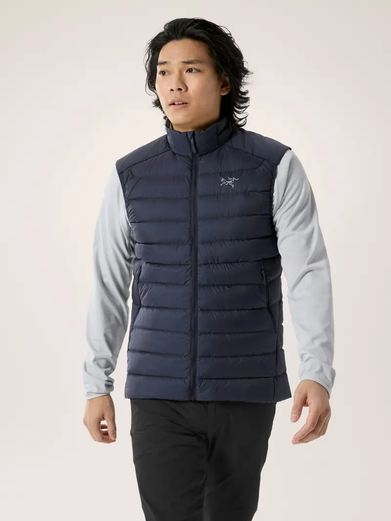 Arc’teryx Men’s Black Sapphire Cerium Lightweight Down Vest