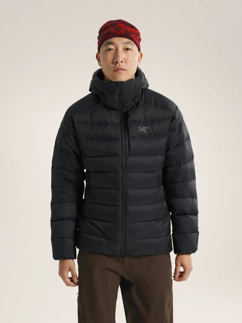 Arc’teryx Thorium Hoody for Men – Black Down-Filled Insulated Hoodie