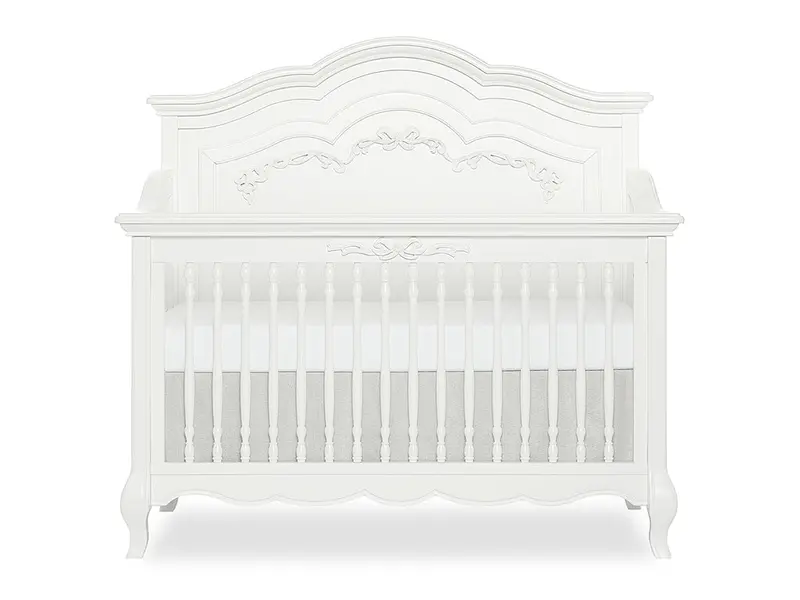 Aria 5-in-1 Convertible Crib – White Finish