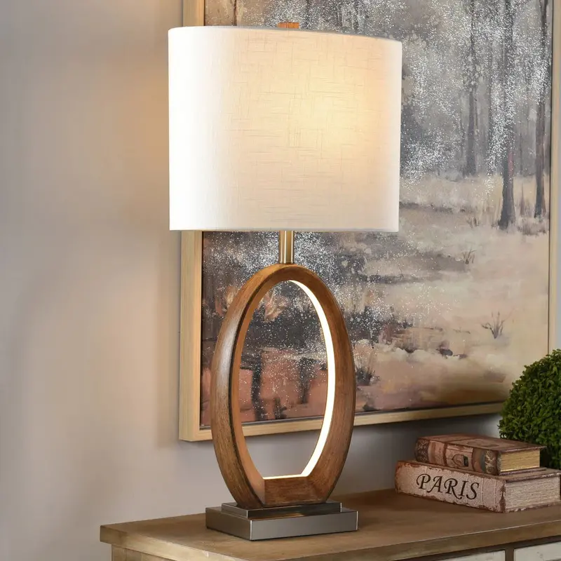 Auroral Adjustable LED Table Lamp – Modern Sculptural Design with Warm/Cool Light Options