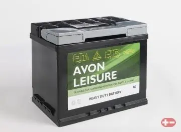 Avon Leisure Battery – 12V 75Ah Deep-Cycle for Caravans