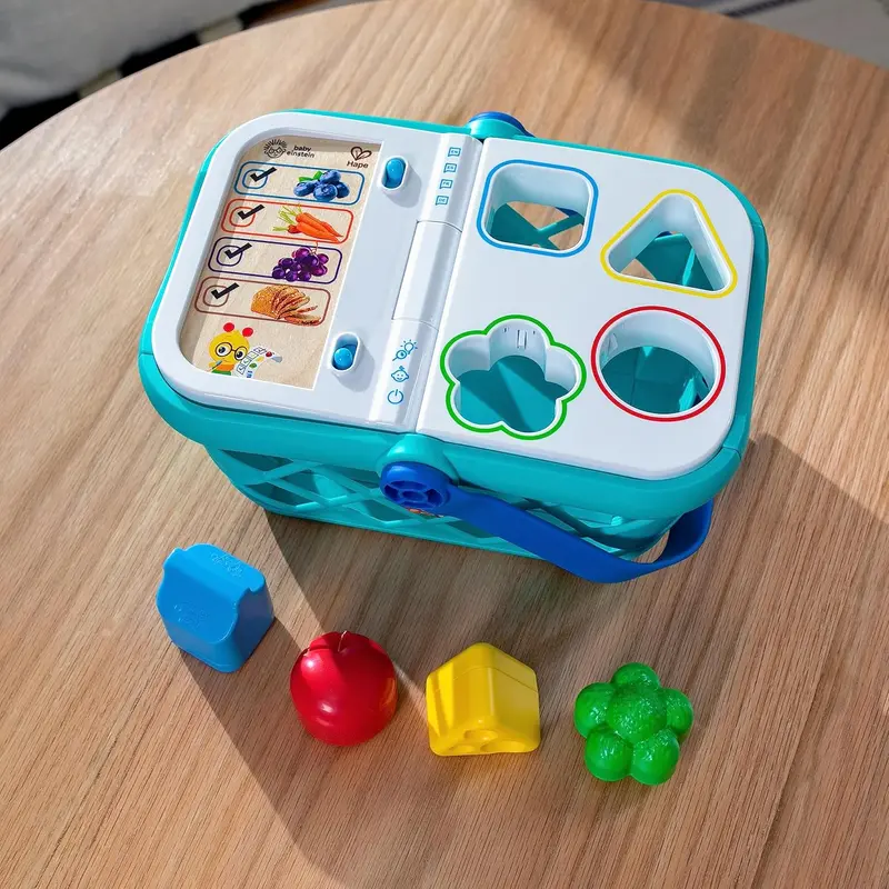 Baby Einstein Hape Magic Touch Shopping Basket Learning Toy