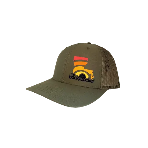 Backpacker Sunset Adventure Hat