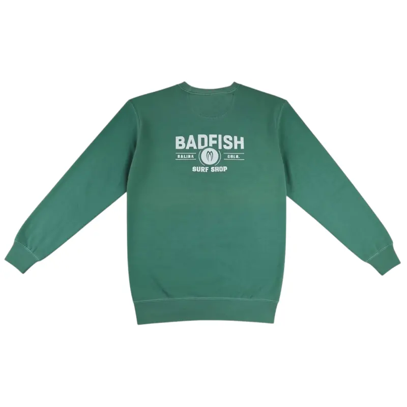 Badfish Logo Pullover Crew Sweatshirt