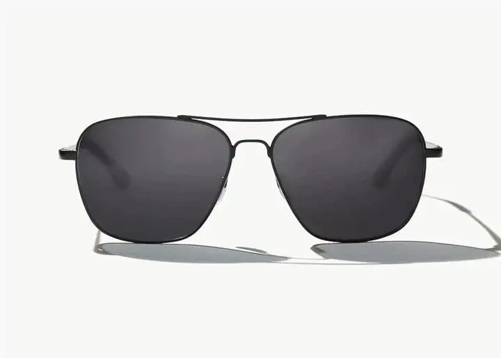 Bajio Snipes Polarized Sunglasses – Black Matte Frame