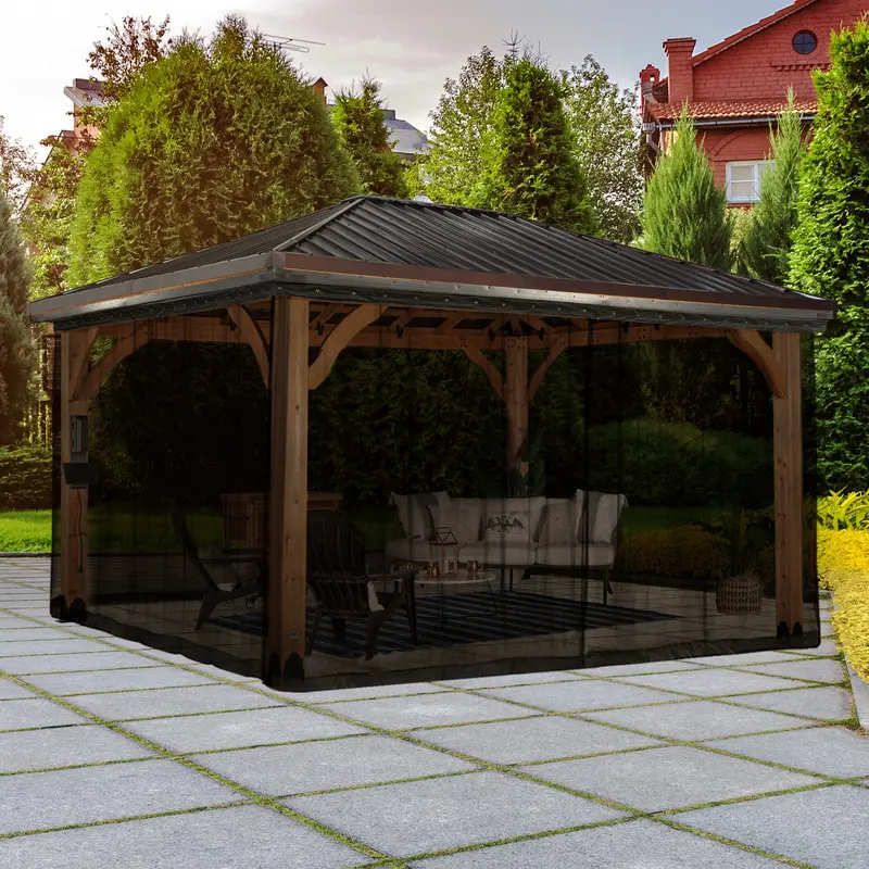 Barrington Gazebo Mosquito Netting Kit – Easy-Install Insect Barrier