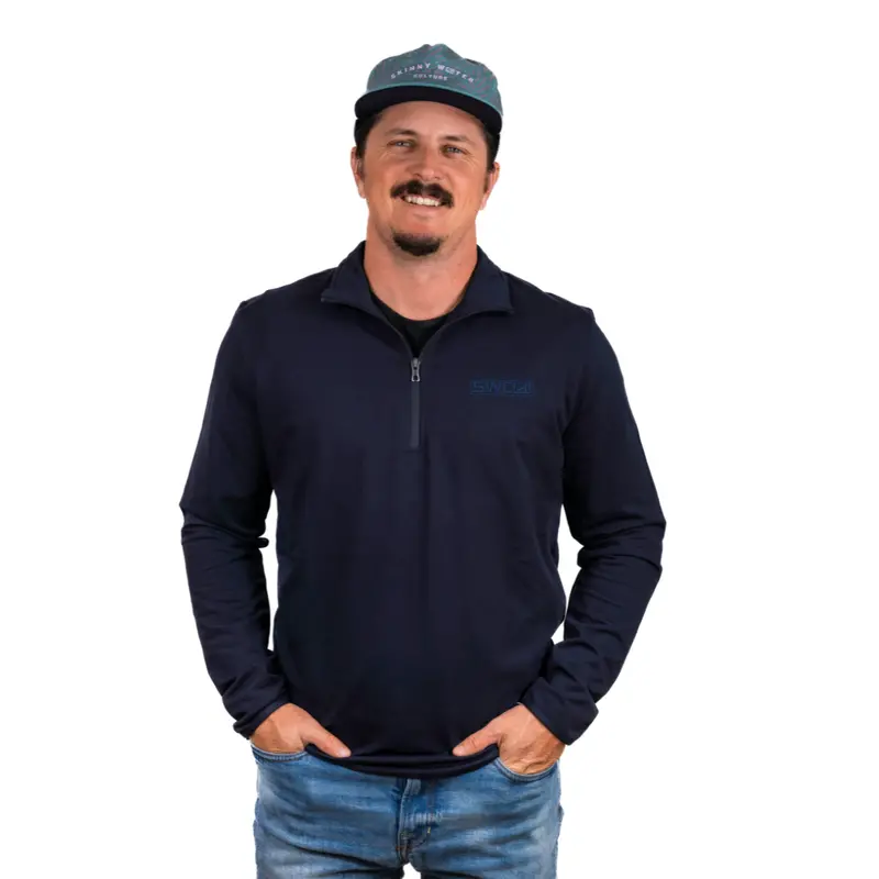 Bayou Performance Men’s Quarter-Zip Top