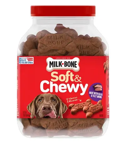 Beef & Filet Mignon Chewy Dog Treats with Chuck Roast Flavor