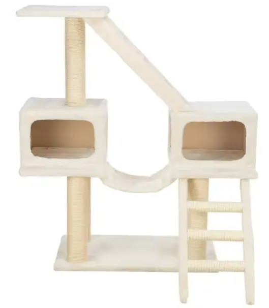 Beige Malaga Multi-Level Cat Playground