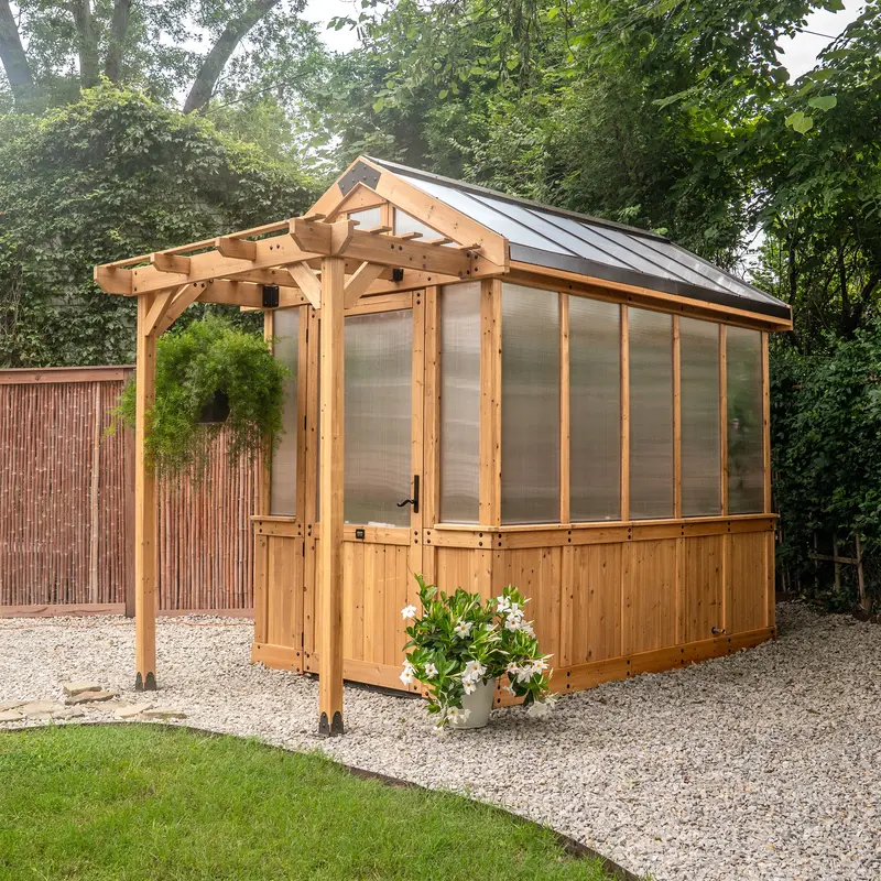 Bellerose 9×6 Greenhouse – Durable Aluminum & Polycarbonate Build