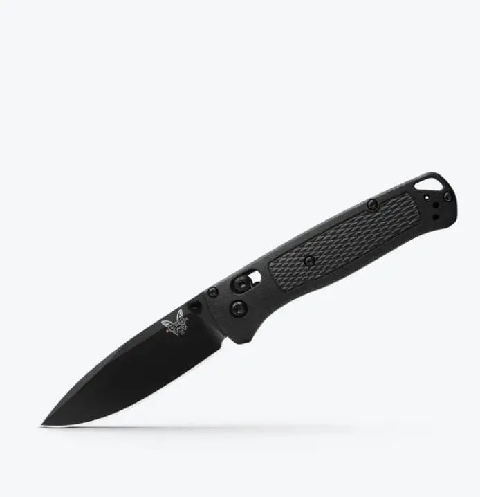 Benchmade Bugout EDC Folding Knife – All-Black G10 Handle