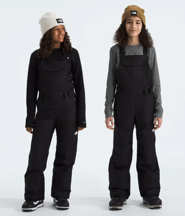 Big Kids’ The North Face Teen Freedom Insulated Bibs – Durable Snow Play Gear
