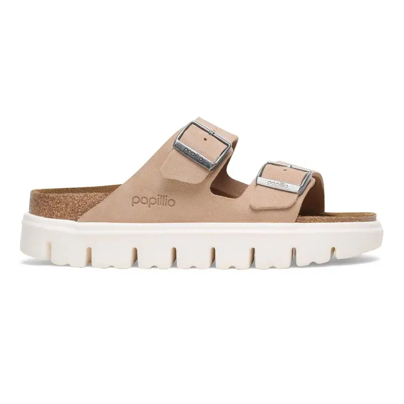 Birkenstock Arizona Chunky Suede Sandal for Women – Warm Sand